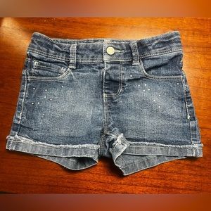 Sonoma Denim Girls Shorts 55356 with Sparkles, Size 6